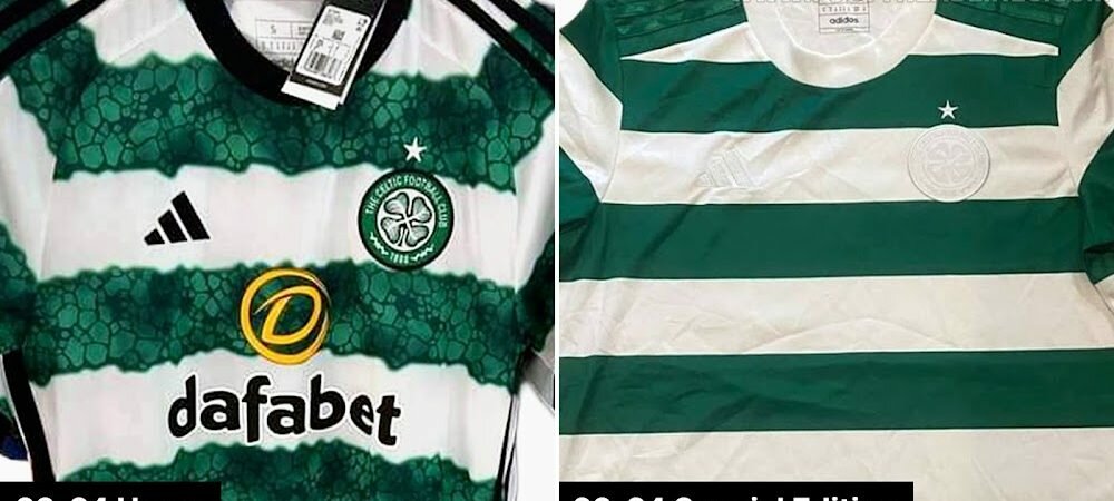 Celtic home kit U-turn on 'invisible logos' kit as new 'unique' design  emerges for season 2023/34