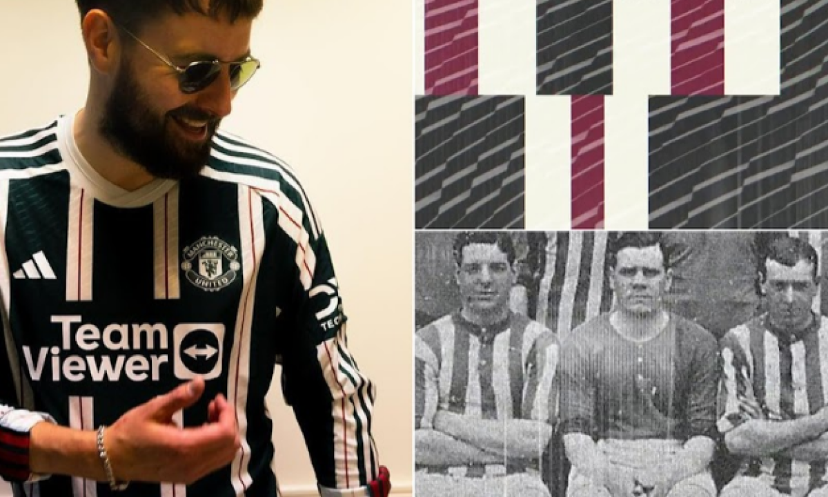 Picture: 2023/24 Man United away kit leaked online