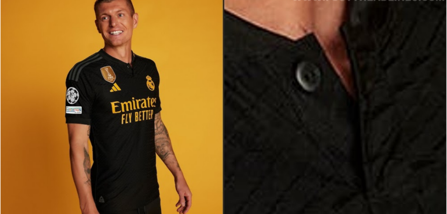 5 Months Ago, Kroos Said, "Polo Collars Are a Big Shit" - Now the New 23-24 Madrid Third Kit Again Has a Button Collar